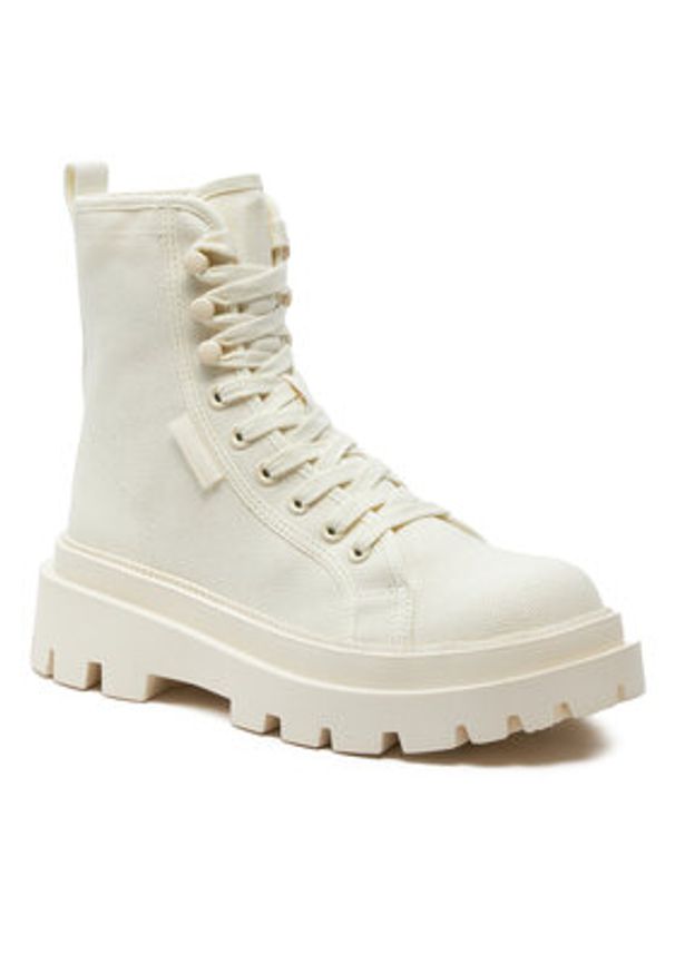 Superga Trapery 3051 Beżowy. Kolor: beżowy. Materiał: materiał
