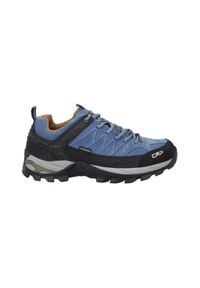 Buty trekkingowe męskie CMP Rigel Low Trekking Wp. Kolor: niebieski. Materiał: skóra. Sport: turystyka piesza