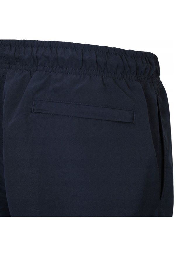 Męskie Spodenki Plażowe do Pływania (Kąpielówki) - Pako Jeans - Granatowe. Kolor: niebieski. Materiał: poliester