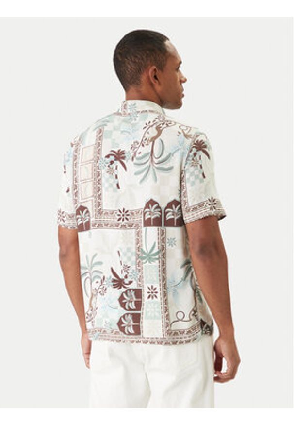 Guess Koszula M6GH80 W2036 Kolorowy Regular Fit. Materiał: wiskoza. Wzór: kolorowy