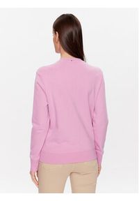BOSS - Boss Bluza 50468357 Różowy Regular Fit. Kolor: różowy. Materiał: bawełna #4