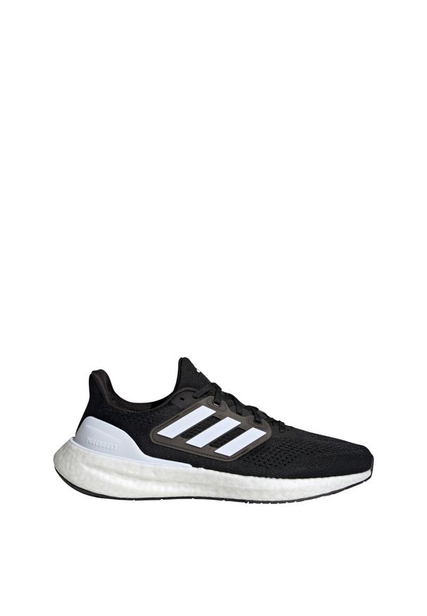 Adidas - Buty Pureboost 23. Kolor: wielokolorowy, szary, czarny, biały. Materiał: materiał