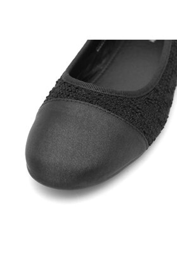 Jenny Fairy Baleriny LIZ CM230505-1 Czarny. Kolor: czarny. Materiał: materiał