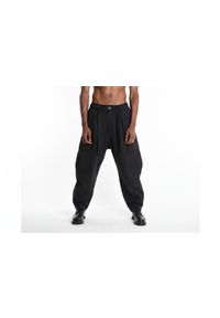 La Haine Inside Us Spodnie | 3R M1252 | Mężczyzna | Czarny. Okazja: na co dzień. Kolor: czarny. Materiał: lyocell, bawełna. Styl: casual, elegancki #4