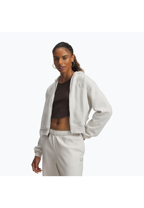 Bluza Under Armour Icon Vida Fleece FZ. Kolor: biały. Sport: fitness