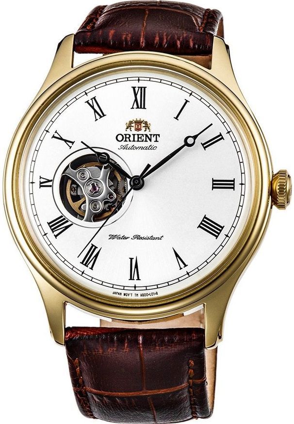 orient - Zegarek Orient Zegarek męski Orient FAG00002W0 brązowy. Kolor: brązowy