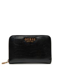 Guess Duży Portfel Damski SWKB95 06140 Czarny. Kolor: czarny. Materiał: skóra