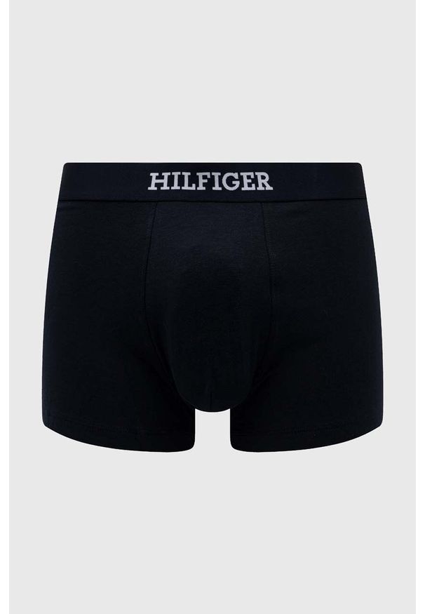 TOMMY HILFIGER - Tommy Hilfiger bokserki męskie kolor granatowy. Kolor: niebieski. Materiał: materiał