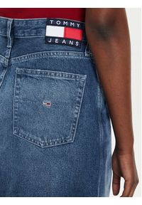 Tommy Jeans Spódnica jeansowa Claire DW0DW19646 Niebieski Regular Fit. Kolor: niebieski. Materiał: bawełna