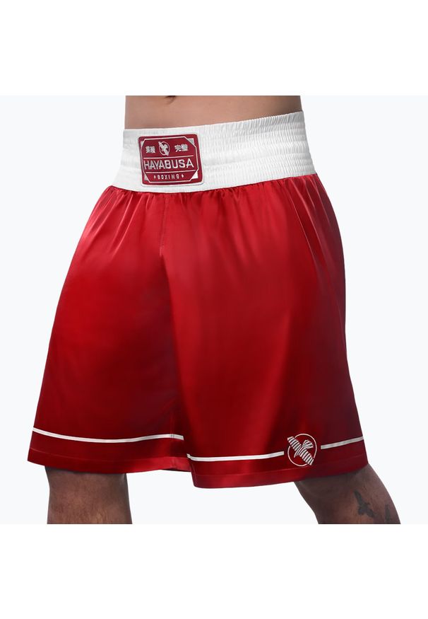 HAYABUSA - Spodenki treningowe Hayabusa Pro Boxing. Kolor: czerwony