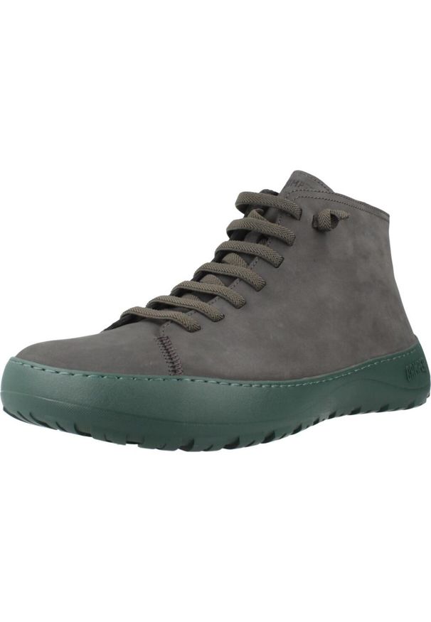 Camper - Buty CAMPER PEU SERRA Zielony. Kolor: zielony. Materiał: skóra. Sport: turystyka piesza