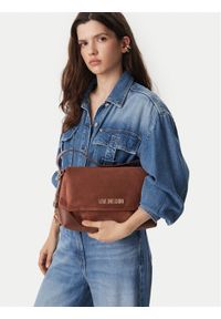 Love Moschino - LOVE MOSCHINO Torebka JC4092PP1PLD120A Brązowy. Kolor: brązowy. Materiał: skórzane #1