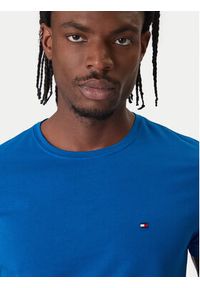 TOMMY HILFIGER - Tommy Hilfiger T-Shirt MW0MW10800 Niebieski Slim Fit. Kolor: niebieski. Materiał: bawełna #5