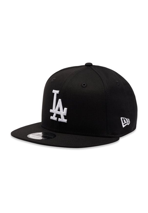 New Era Czapka z daszkiem La Dodgers League Essentia 60245409 Czarny. Kolor: czarny. Materiał: materiał, bawełna