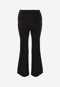 Born2be - Czarne Garniturowe Spodnie VICES o Kroju Dzwonów Tessaria. Okazja: na spotkanie biznesowe. Kolor: czarny. Styl: biznesowy, elegancki, klasyczny #7