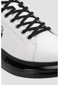 Karl Lagerfeld - KARL LAGERFELD Białe sneakersy męskie KAPRI KUSHION Outline NFT, Rozmiar 41. Kolor: biały