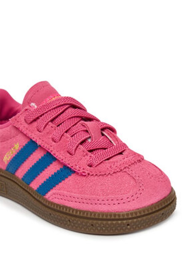 Adidas - adidas Sneakersy Handball Spezial Cf El I JP9573 Różowy. Kolor: różowy. Materiał: skóra, zamsz. Sport: piłka ręczna