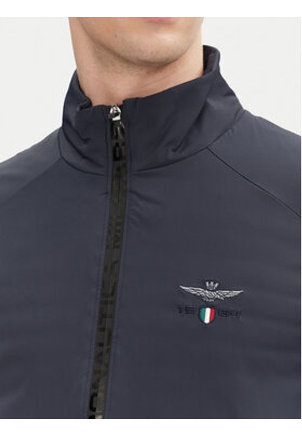 Aeronautica Militare Kurtka przejściowa 251AB2205CT3264 Granatowy Regular Fit. Kolor: niebieski. Materiał: syntetyk