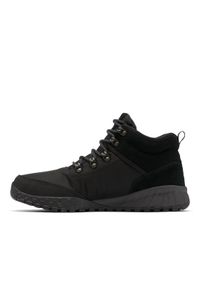 columbia - Columbia Trekkingi Fairbanks™ Mid 2100881 Czarny. Kolor: czarny. Materiał: zamsz, skóra. Sport: turystyka piesza