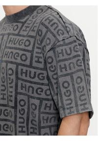 Hugo T-Shirt Nidane 50510552 Szary Relaxed Fit. Kolor: szary. Materiał: bawełna #3