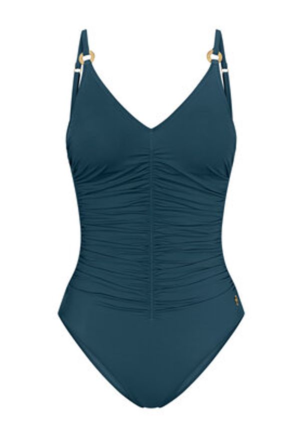 Triumph Strój kąpielowy Summer Twist 10222233 Granatowy. Kolor: niebieski. Materiał: syntetyk