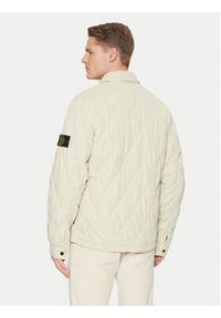 Stone Island Kurtka przejściowa 8115Q0633 Beżowy Regular Fit. Kolor: beżowy. Materiał: bawełna #3
