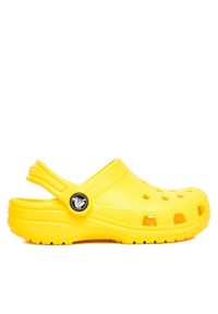 Crocs Klapki Classic Clog K 206991 Żółty. Kolor: żółty