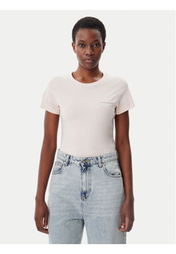 Calvin Klein Jeans Komplet 2 t-shirtów J20J219734 Kolorowy Slim Fit. Materiał: bawełna. Wzór: kolorowy