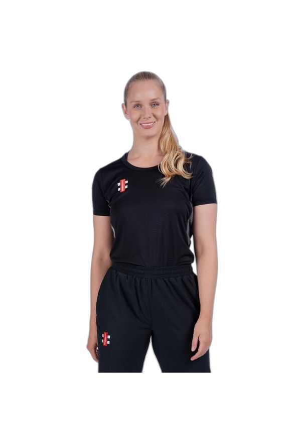 GRAY-NICOLLS - Damski jersey Gray-Nicolls Pro Performance. Kolor: czarny. Materiał: jersey