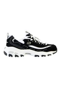 skechers - Buty Skechers D Lites - Biggest Fan 11930-Bkw. Kolor: czarny. Model: Skechers Sport. Sport: turystyka piesza