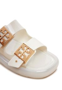 Tory Burch Klapki Buckle Bubble Jelly 149718 Biały. Kolor: biały