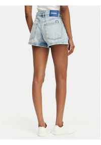 Hugo - HUGO Szorty jeansowe Galimon 50557083 Niebieski jasny Regular Fit. Kolor: niebieski. Materiał: bawełna #5