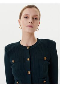 Guess Kardigan W5YR09 Z0130 Zielony Regular Fit. Kolor: zielony. Materiał: syntetyk #4