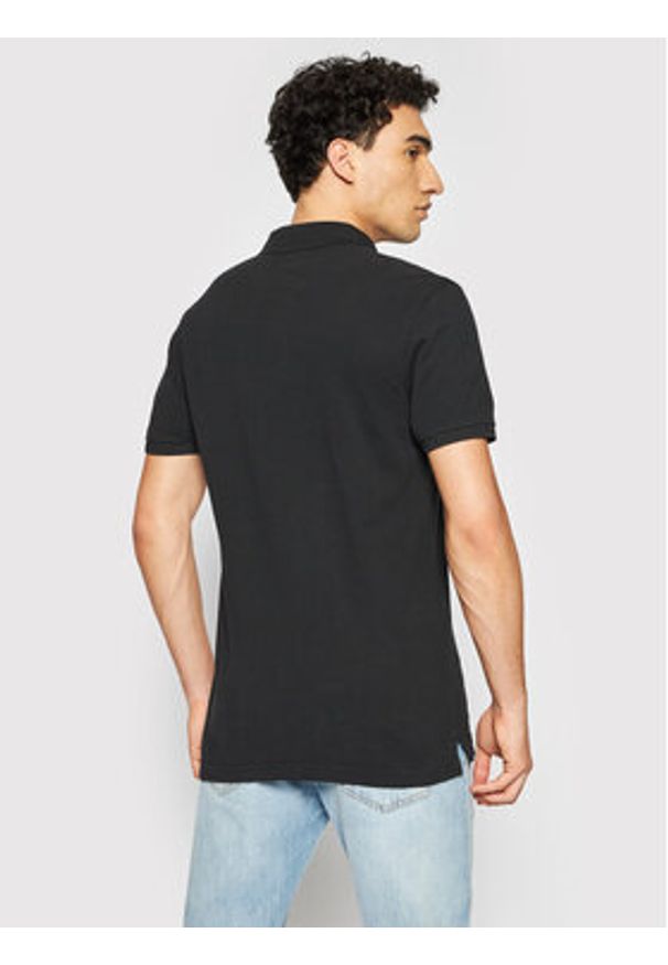 Levi's® Polo Standard Housemarked 35883-0007 Czarny Regular Fit. Typ kołnierza: polo. Kolor: czarny. Materiał: bawełna