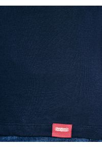 Big-Star - Koszulka męska z linii Authentic z nadrukiem granatowa Techmunen 403. Okazja: na co dzień. Kolor: niebieski. Materiał: bawełna, jeans. Wzór: nadruk. Sezon: lato. Styl: casual, sportowy #2