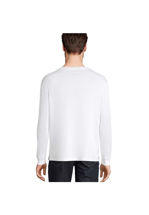 SOL'S - Koszulka Z Długim Rękawem Unisex Pioneer Dla Dorosłych. Kolor: biały. Długość rękawa: długi rękaw. Długość: długie