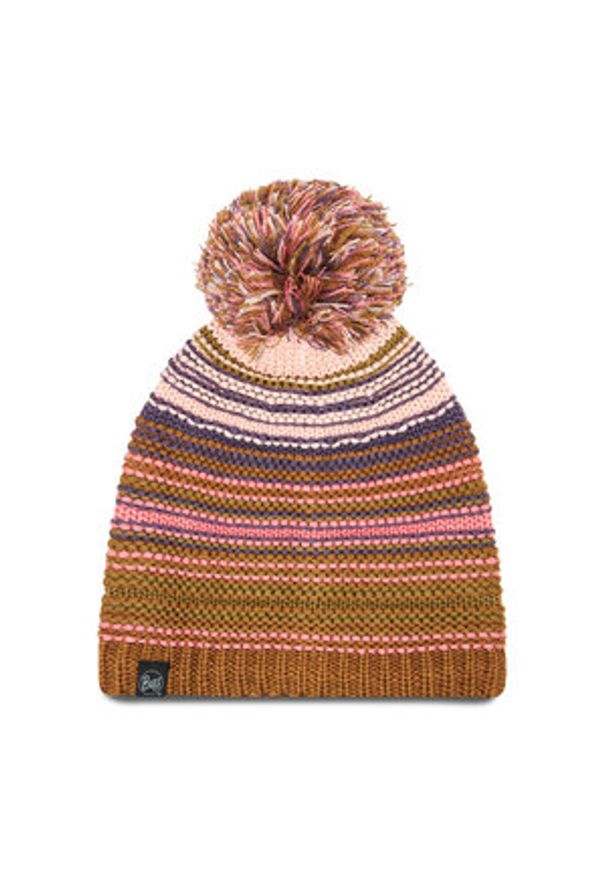 Czapka Buff - Kinitted & Fleece Hat Neper 113586.512.10.00 Rosé. Kolor: zielony. Materiał: materiał, akryl