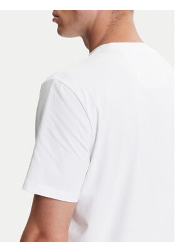 BOSS T-Shirt GRX Zone 50543808 Biały Regular Fit. Kolor: biały. Materiał: bawełna