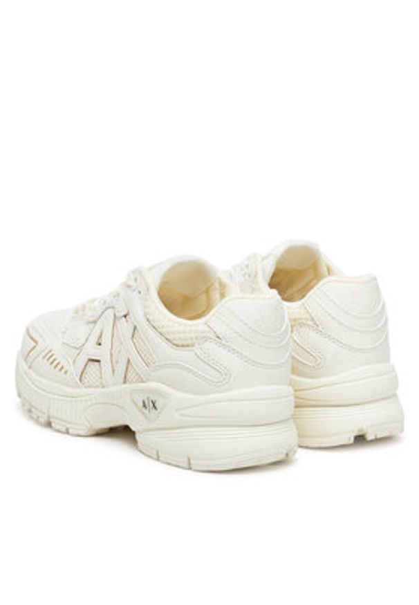 Armani Exchange Sneakersy XDX195 XV944 Q308 Biały. Kolor: biały. Materiał: materiał