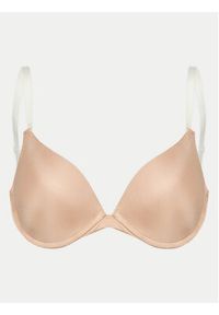 Hunkemöller Biustonosz push-up Transparent Back 131537 Beżowy. Kolor: beżowy. Materiał: syntetyk. Rodzaj stanika: push-up #3