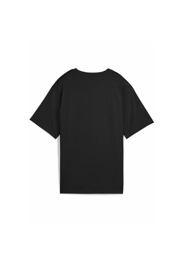 Puma - Damska koszulka LOVE UNITED o luźnym kroju PUMA Black. Kolor: czarny