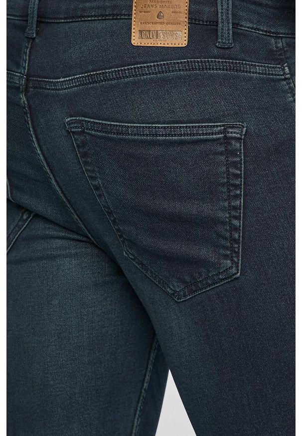 Only & Sons - Jeansy. Kolor: niebieski