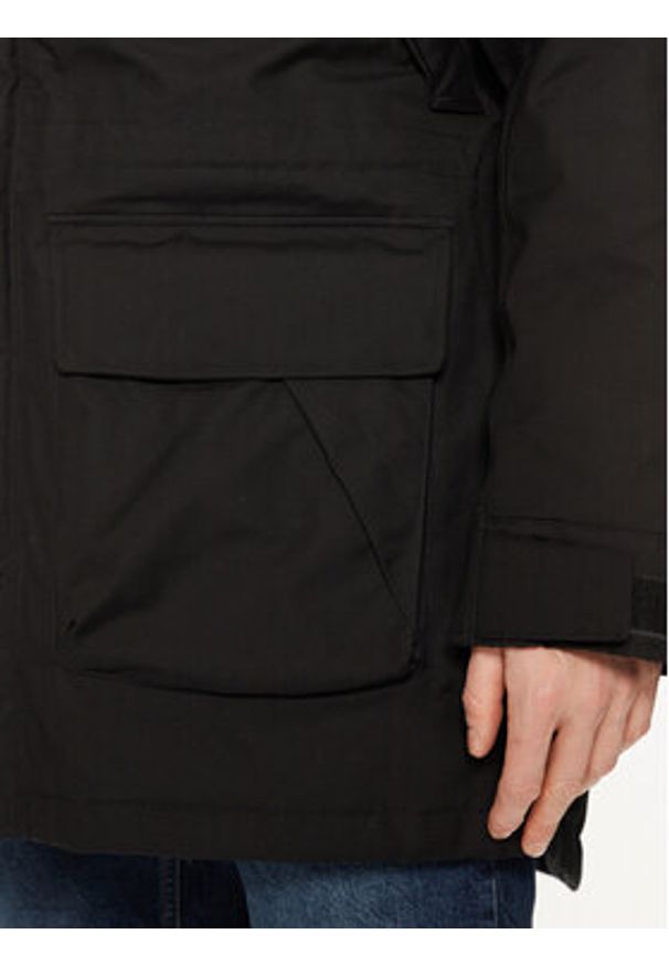 Timberland Parka Willmington TB0A6YCP Czarny Regular Fit. Kolor: czarny. Materiał: bawełna, syntetyk