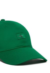 Calvin Klein Czapka z daszkiem Monologo Woven Patch Bb Cap LV04D5077G Zielony. Kolor: zielony. Materiał: bawełna #3