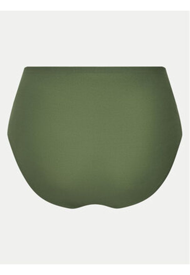 Chantelle Figi klasyczne z wysokim stanem Soft Stretch C26470 Zielony. Stan: podwyższony. Kolor: zielony. Materiał: syntetyk