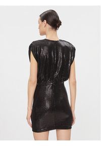 Rinascimento Sukienka koktajlowa CFC0116365003 Czarny Regular Fit. Kolor: czarny. Materiał: syntetyk. Styl: wizytowy