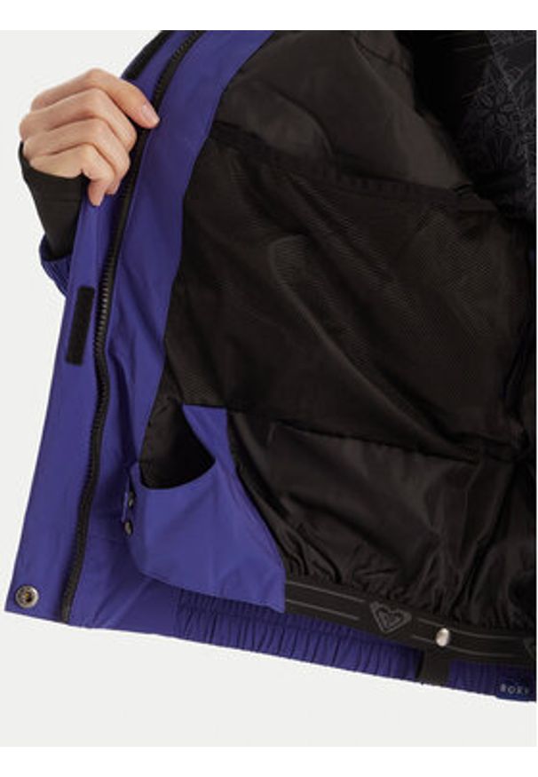 Roxy Kurtka narciarska Snow Shimmer JK ERJTJ03544 Fioletowy Regular Fit. Kolor: fioletowy. Materiał: syntetyk. Sport: narciarstwo