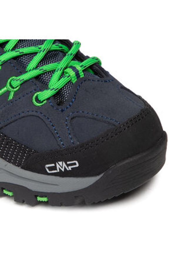 CMP Trekkingi Kids Rigek Mid Trekking Shoe Wp 3Q12944J Granatowy. Kolor: niebieski. Materiał: skóra, zamsz. Sport: turystyka piesza