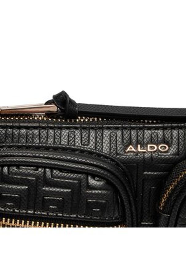 Aldo Torebka Everyday 13762378 Czarny. Kolor: czarny. Materiał: skórzane