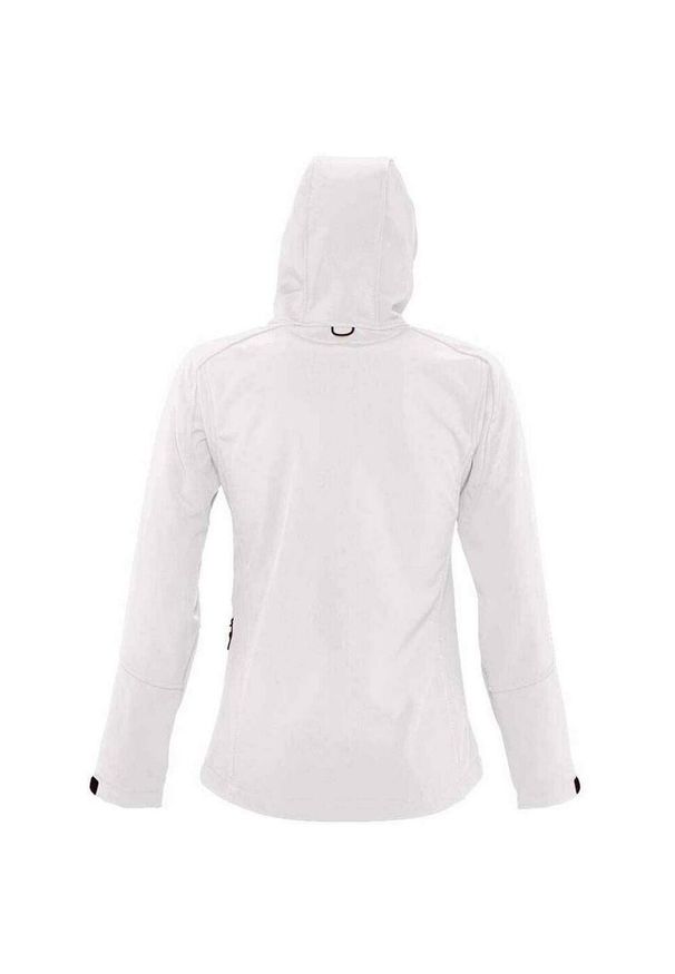 SOL'S - Kurtka Damska Replay Soft Shell. Kolor: biały. Sport: turystyka piesza